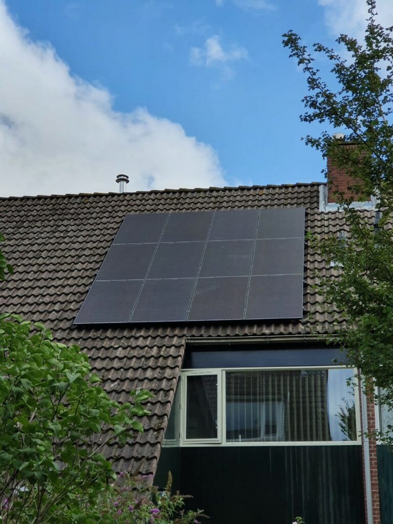 zonnepanelen schuin dak 2